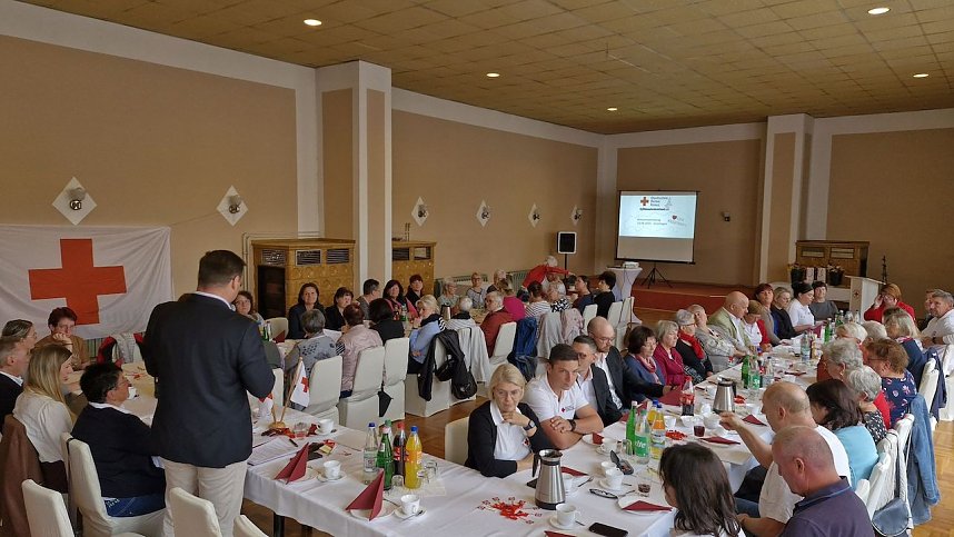 Kreisversammlung des DRK Kyffh&auml;userkreisverbandes e.V. in Gr&uuml;ningen