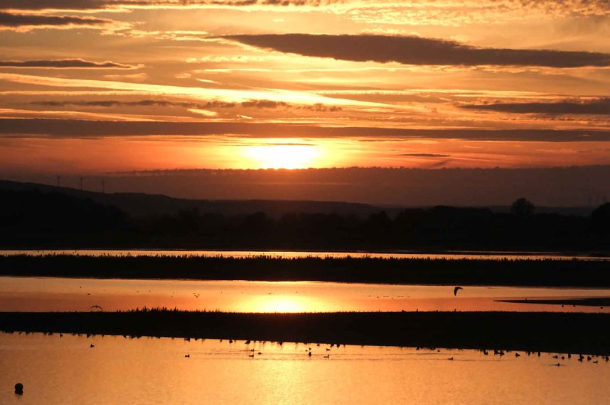 Peter Blei unterwegs am Stausee Kelbra