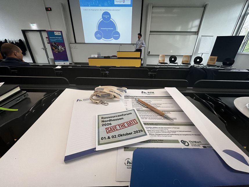Ressourcenforum 2025 an der Hochschule Nordhausen