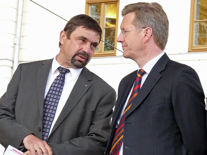 Christian Wulff 2009 in Sondershausen