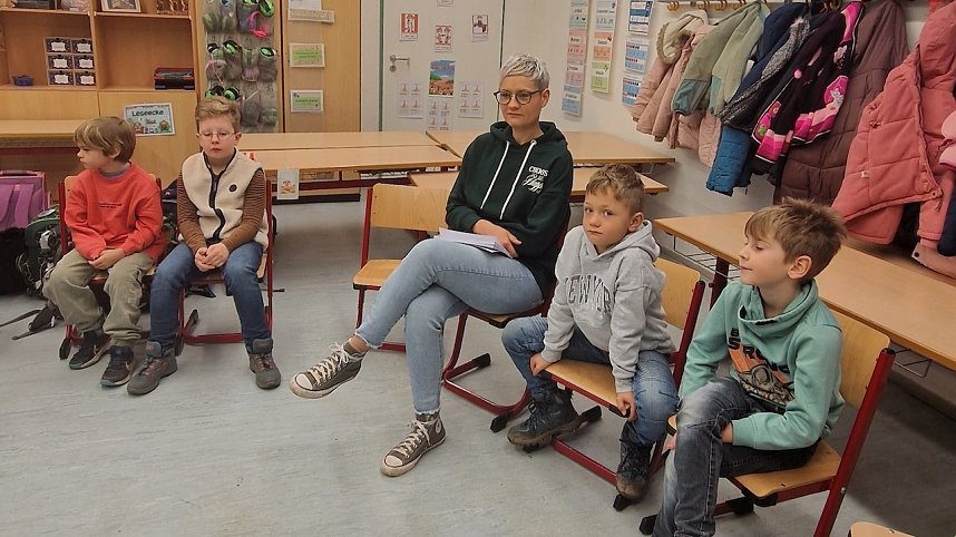 Vorlesetag in der Grundschule Hohenebra