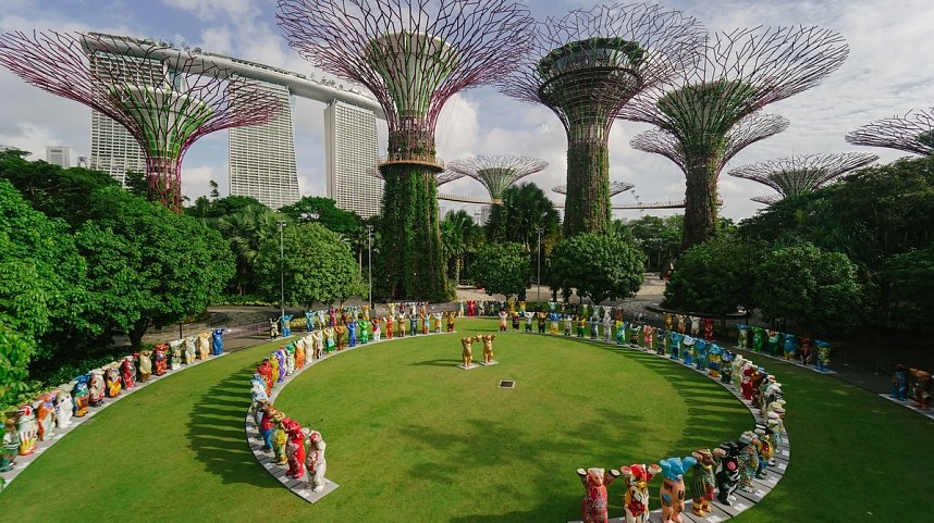 Von Berlin nach Singapur