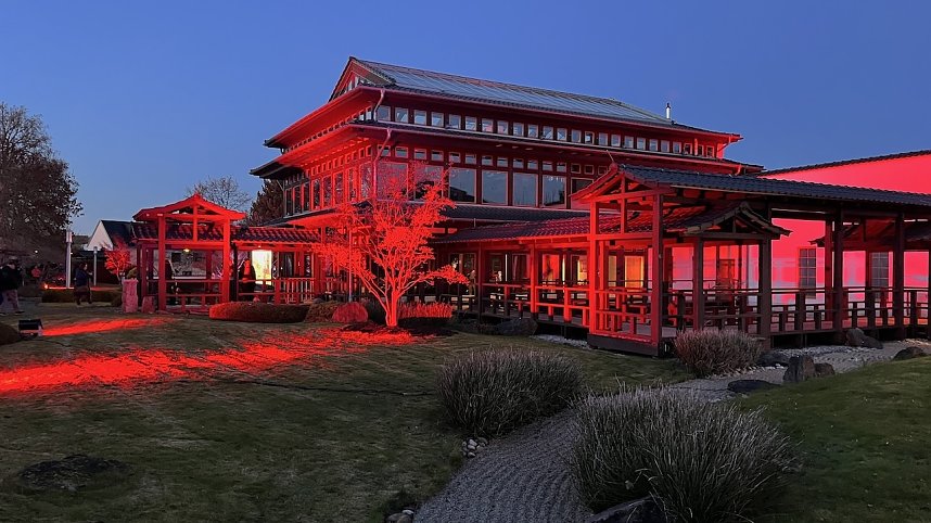 Die Lichterpoesie in Bad Langensalza ist er&ouml;ffnet