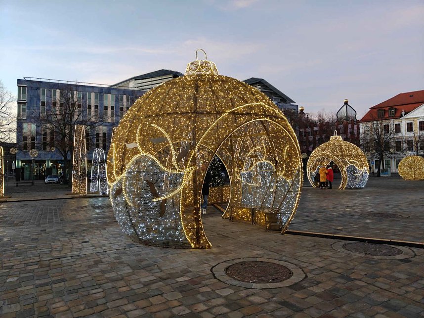 Peter Blei unterwegs in Magdeburg