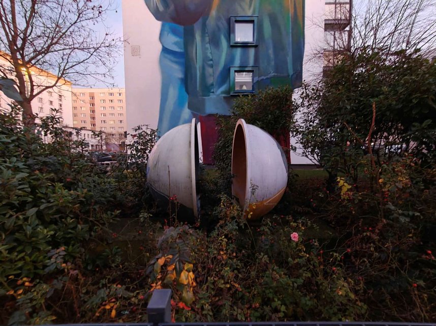 Peter Blei unterwegs in Magdeburg