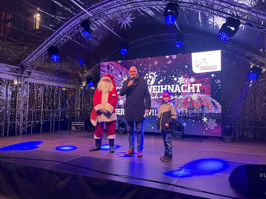 Er&ouml;ffnung der Wei&szlig;en Schlossweihnacht