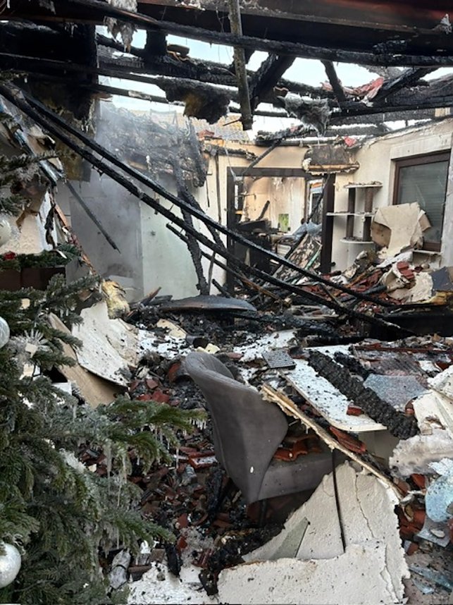 Haus in Sondershausen durch Brand zerst&ouml;rt