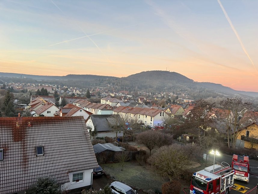 Haus in Sondershausen durch Brand zerst&ouml;rt