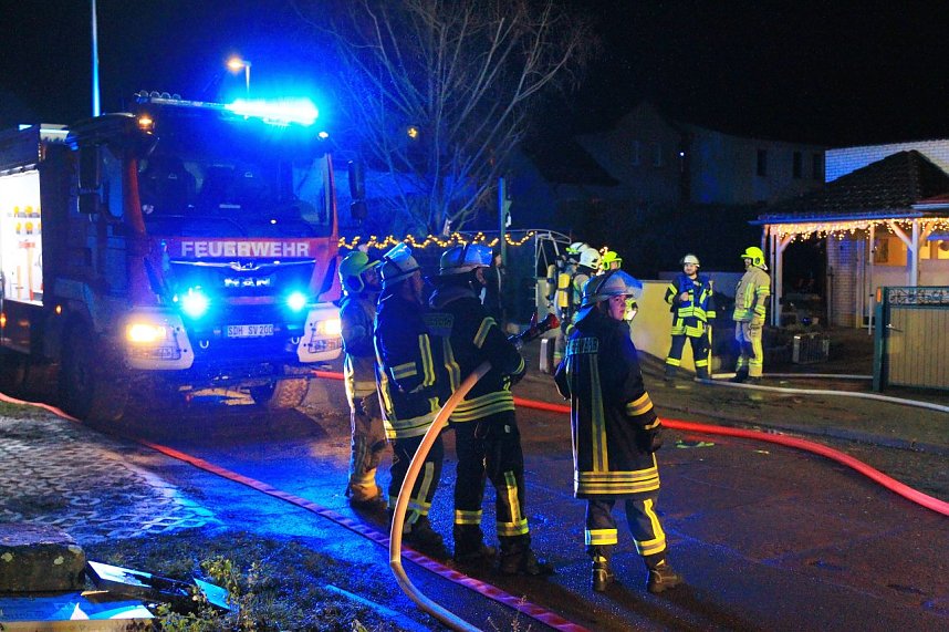 Zimmerbrand in Berka