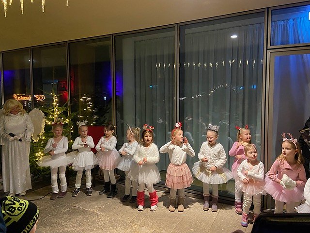 T&auml;nzerinnen und T&auml;nzer des Studios Radeva.