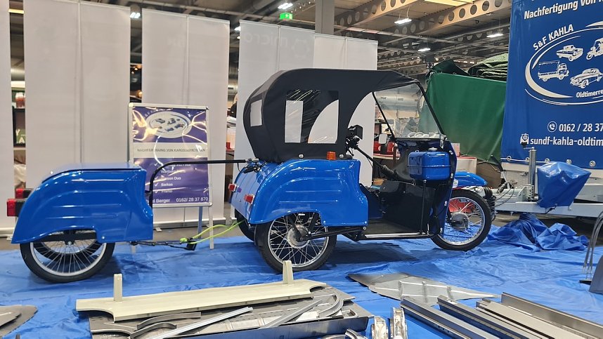 Jede Menge Oldtimer gab es am Wochenende in Erfurt zu sehen.