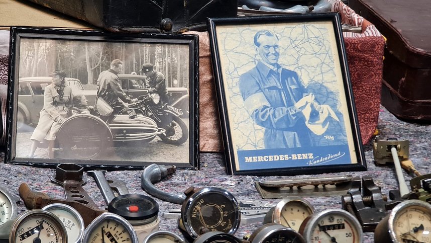 Jede Menge Oldtimer gab es am Wochenende in Erfurt zu sehen.