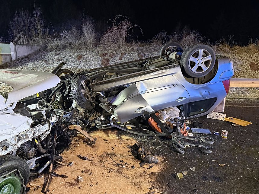 Unfall auf der B4 bei Sondershausen