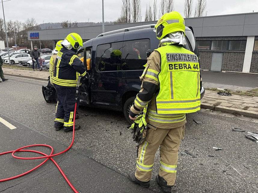 Unfall in Sondershausen. 