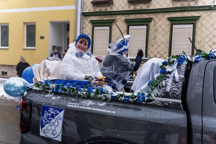 Rosenmontag in Sondershausen