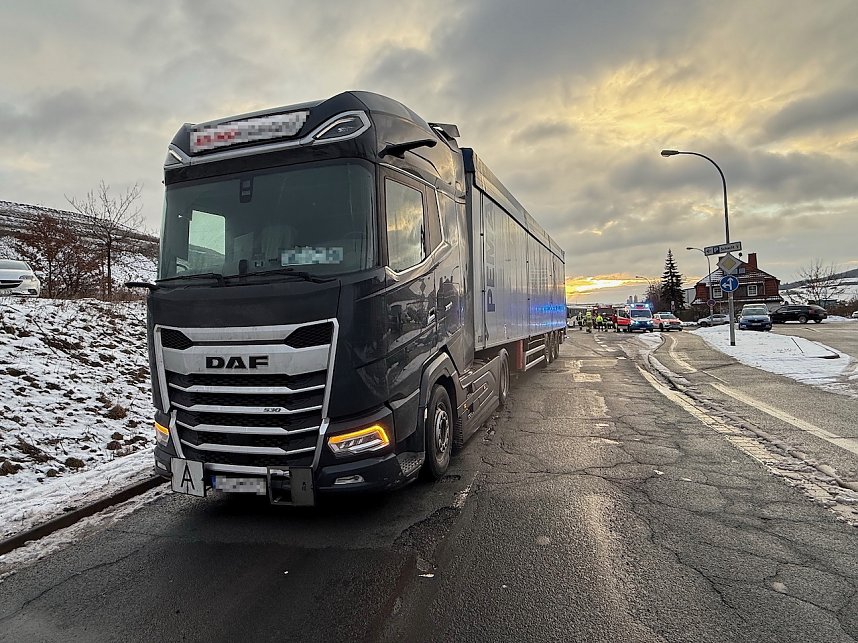 Schwerer Unfall in Sondershausen