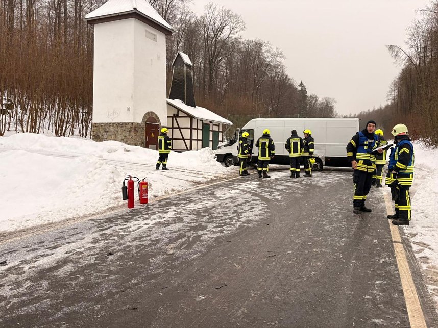 Unfall bei Friedrichsrode