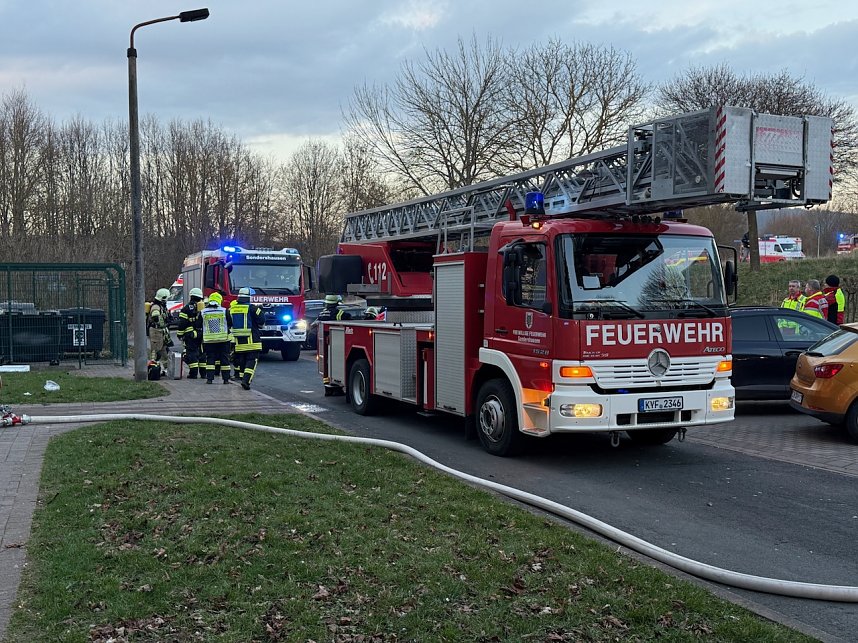 Gefahrgut-Einsatz in Sondershausen