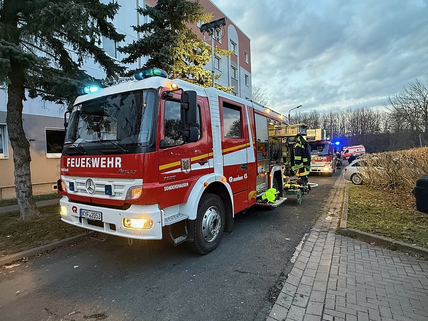 Gefahrgut-Einsatz in Sondershausen