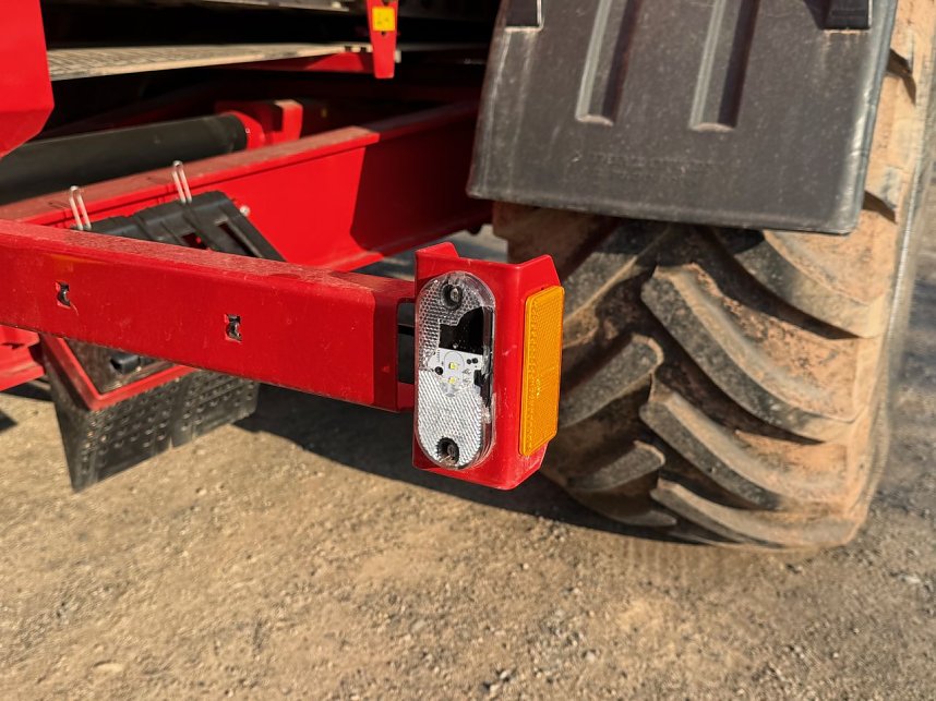 Motorrad vs. Traktor - Unfall in Himmelsberg