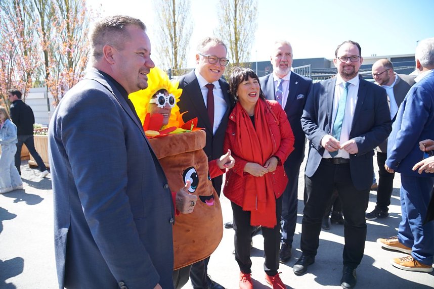 Impressionen von derEr&ouml;ffnung der Landesgartenschau in Leinefelde. 