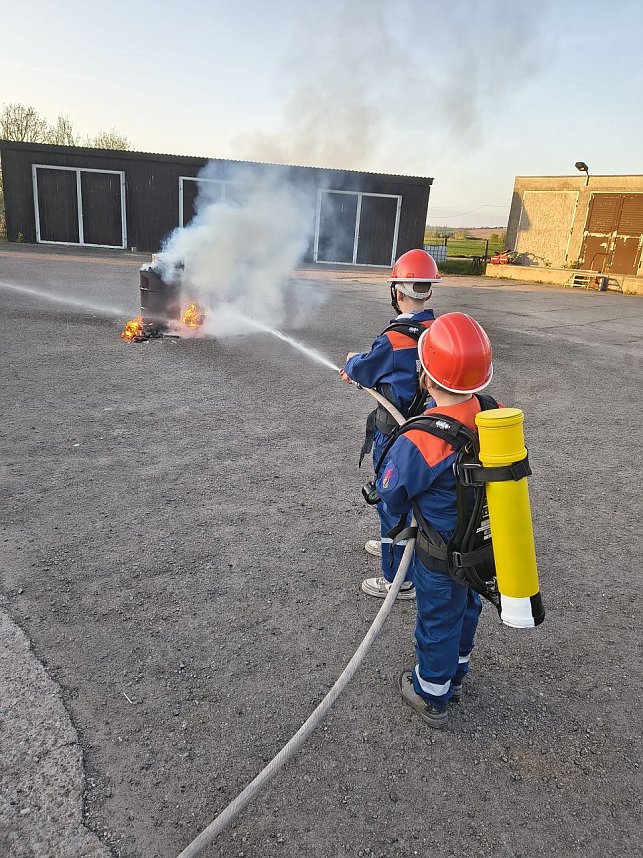 Berufsfeuerwehrwochenende in Heldrungen