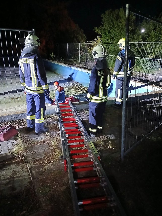 Berufsfeuerwehrwochenende in Heldrungen