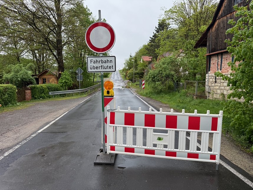 Unwetter &uuml;ber der Goldenen Aue sorgte f&uuml;r viele Feuerwehreins&auml;tze