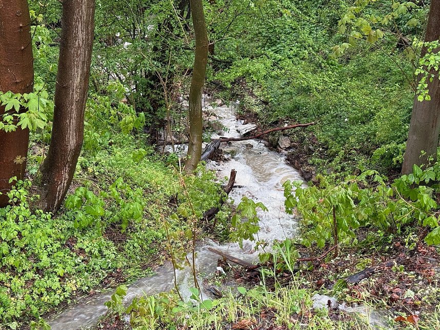 Unwetter &uuml;ber der Goldenen Aue sorgte f&uuml;r viele Feuerwehreins&auml;tze