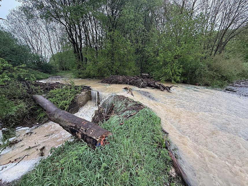 Unwetter &uuml;ber der Goldenen Aue sorgte f&uuml;r viele Feuerwehreins&auml;tze