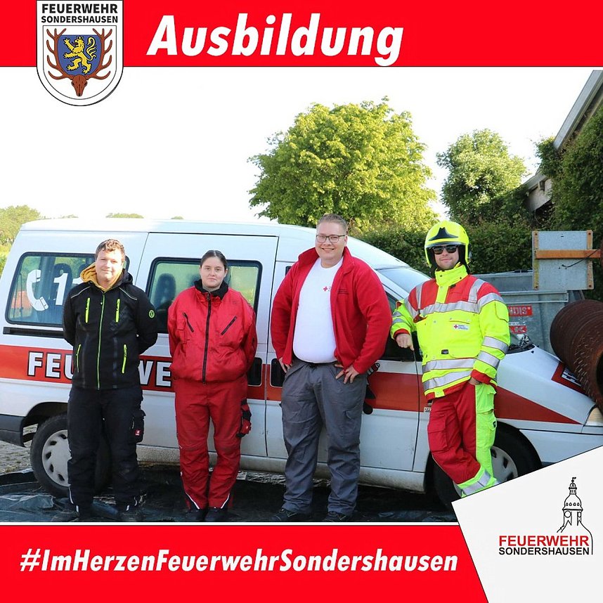 Die Wehrleute aus dem Kyffh&auml;userkreis absolvierten ihre Ausbildung erfolgreich.