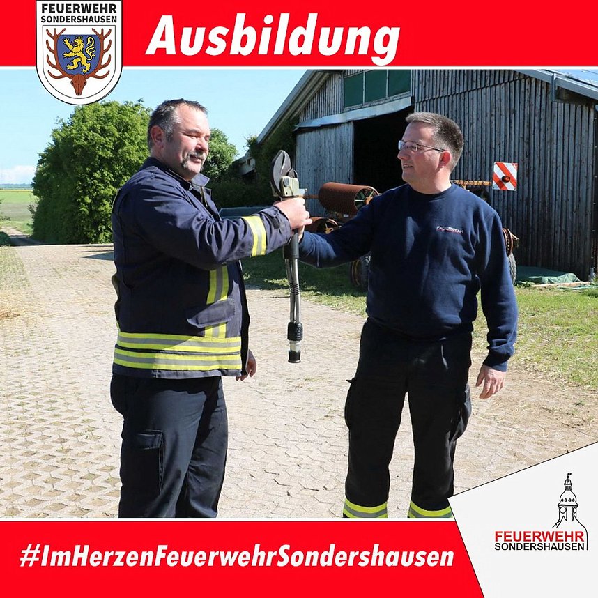 Die Wehrleute aus dem Kyffh&auml;userkreis absolvierten ihre Ausbildung erfolgreich.