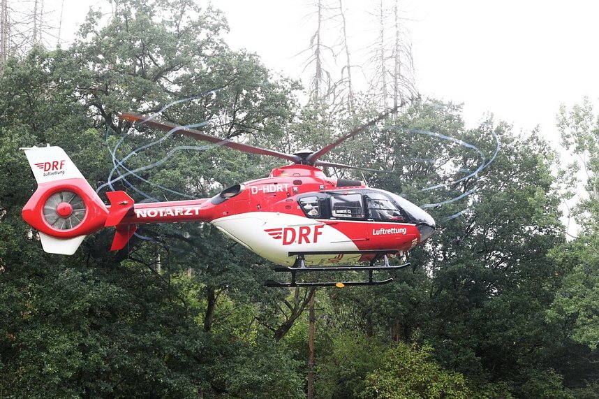 Schwerer Unfall auf der B4