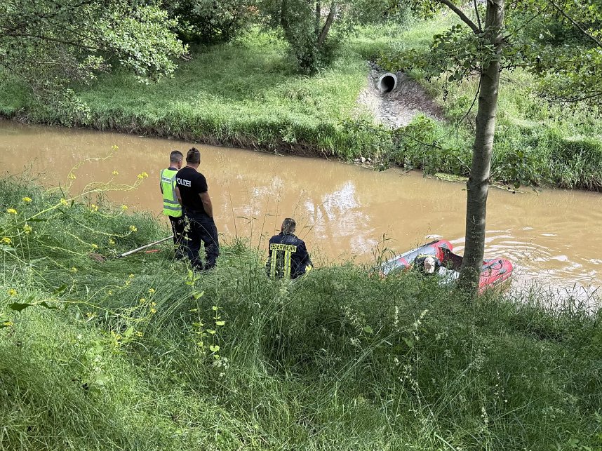 In Sondershausen wird ein Mensch gesucht, der wohlm&ouml;glich in die Wipper gegangen ist.