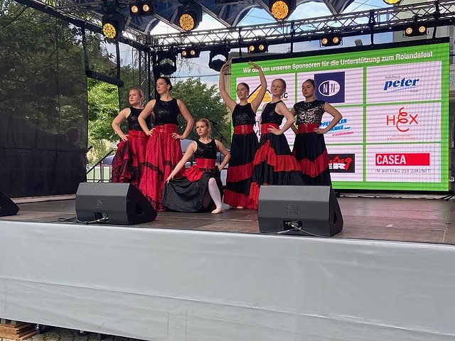 Impressionen von den Auftritten des Tanzstudios Radeva auf dem Rolandfest in Nordhausen.