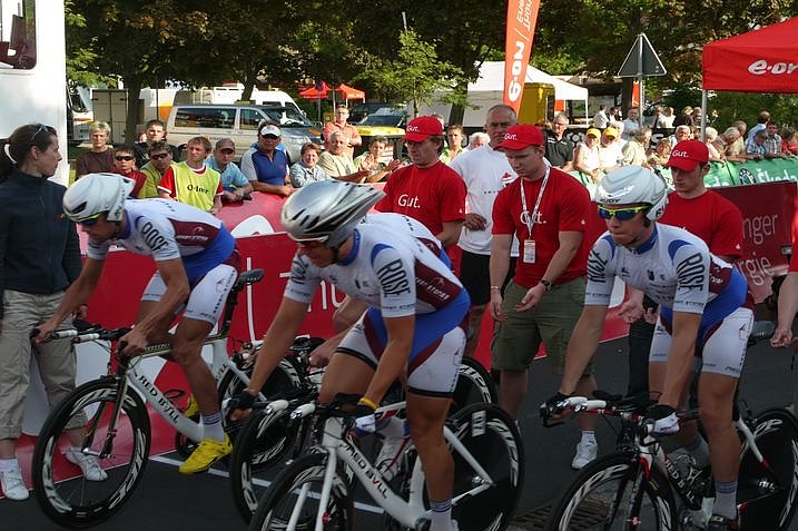 Erste Etappe der Th&uuml;ringen Rundfahrt