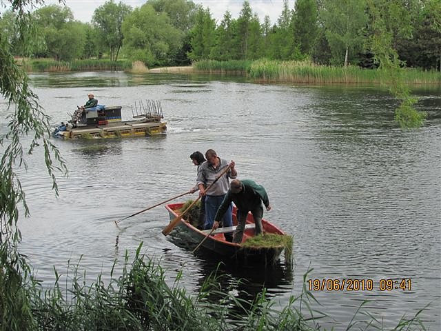 Arbeitseinsatz im Schwimmbad