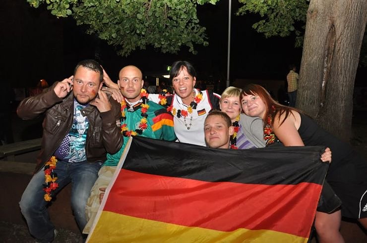 Public Viewing auf den Petersberg