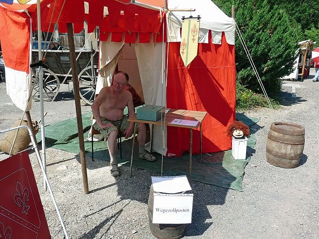 Mittelalterfest auf dem Strau&szlig;berg