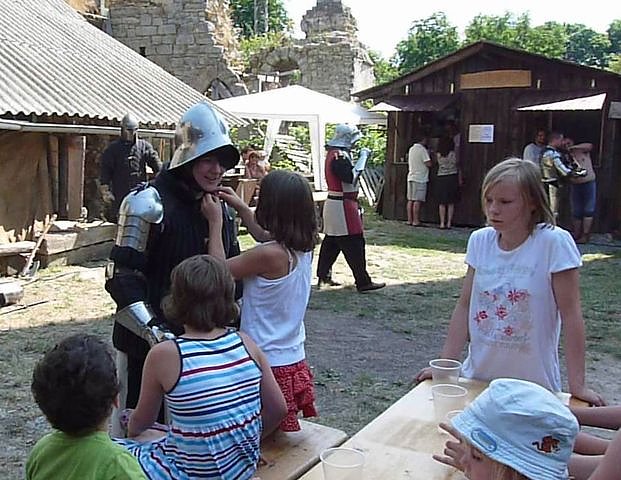 Mittelalterfest auf dem Strau&szlig;berg