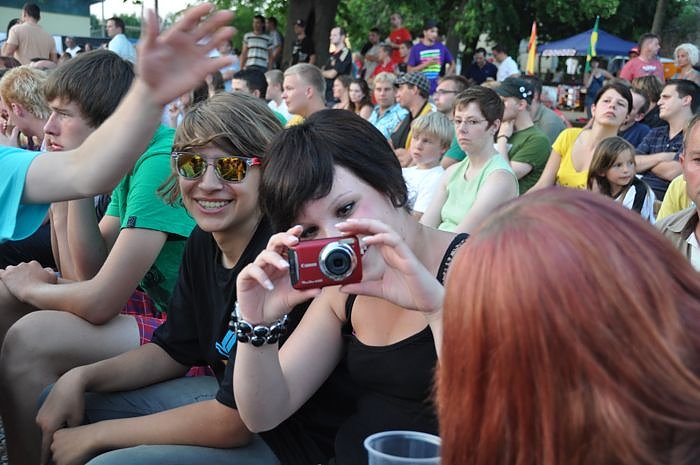 Public Viewing auf den Petersberg