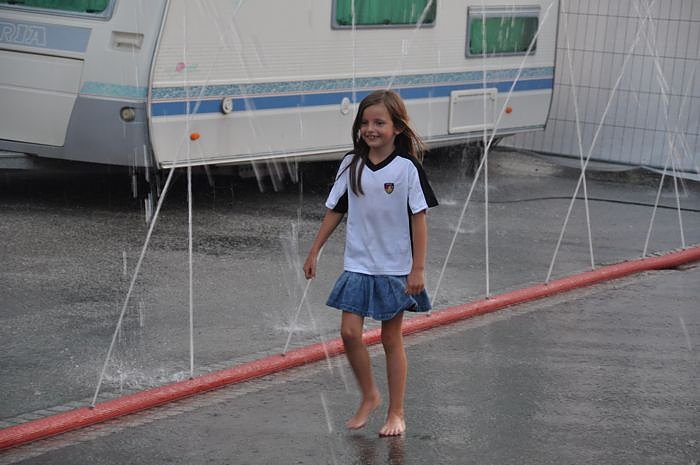 Public Viewing auf den Petersberg