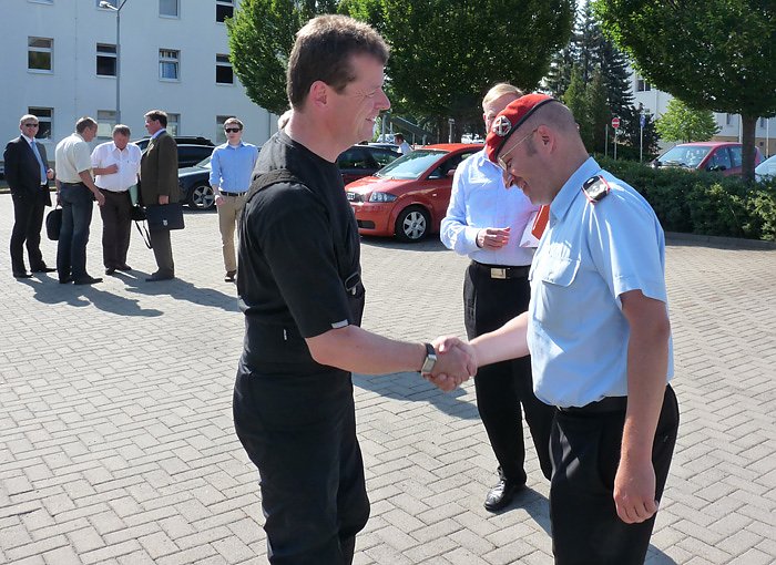 Zu Besuch bei Bundeswehr