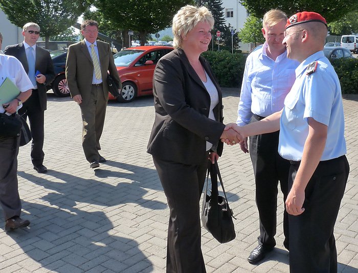 Zu Besuch bei Bundeswehr