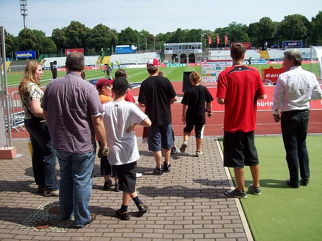 Zu gast bei Rot-Weiss Erfurt