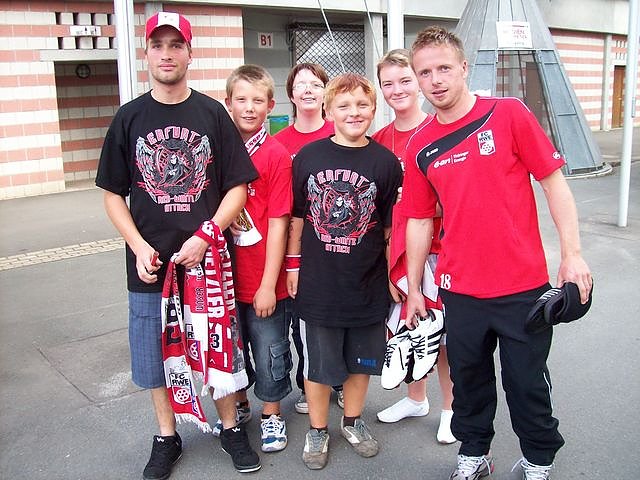 Zu gast bei Rot-Weiss Erfurt