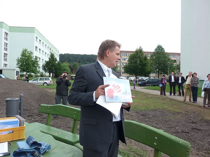 Einweihung Spielplatz