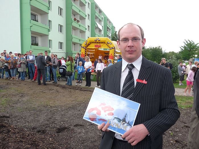 Einweihung Spielplatz