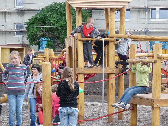 Einweihung Spielplatz
