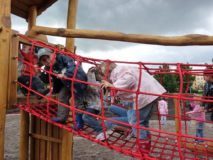 Einweihung Spielplatz